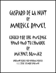 Gaspard de la Nuit piano sheet music cover Thumbnail